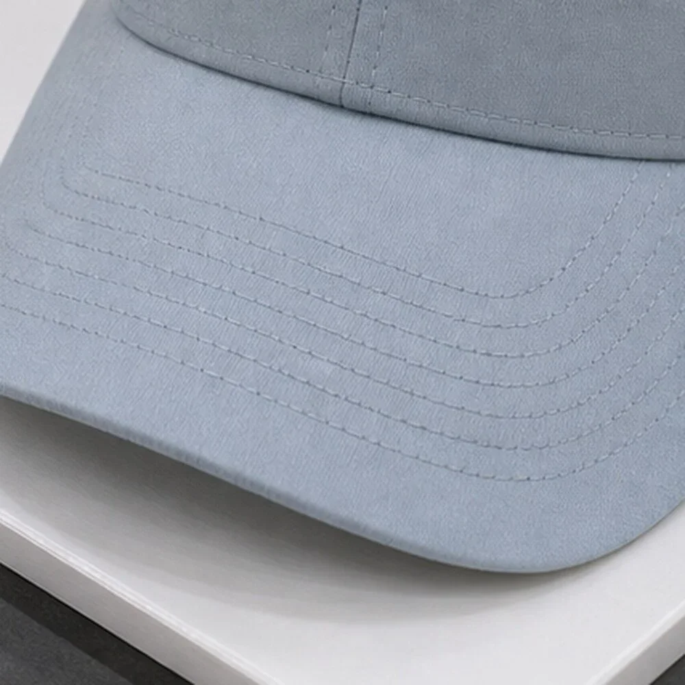 ALO Yoga Mist Blue Gray Pilates Mesh Trucker Cap Hat Logo